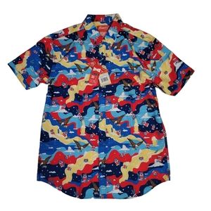 COPY - RSVLTS Budweiser Series 1 Tripping Buds Button Up Shirt XL